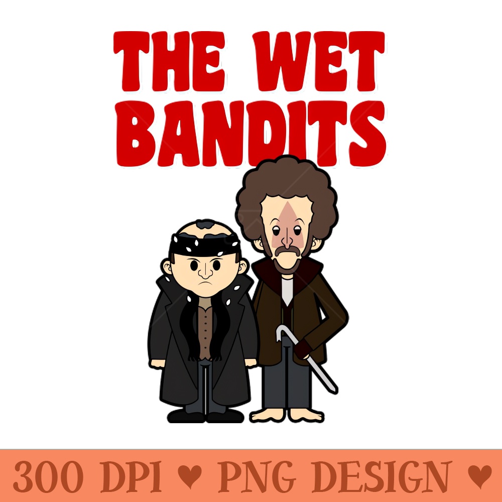 The Wet Bandits - PNG Download - Convenience