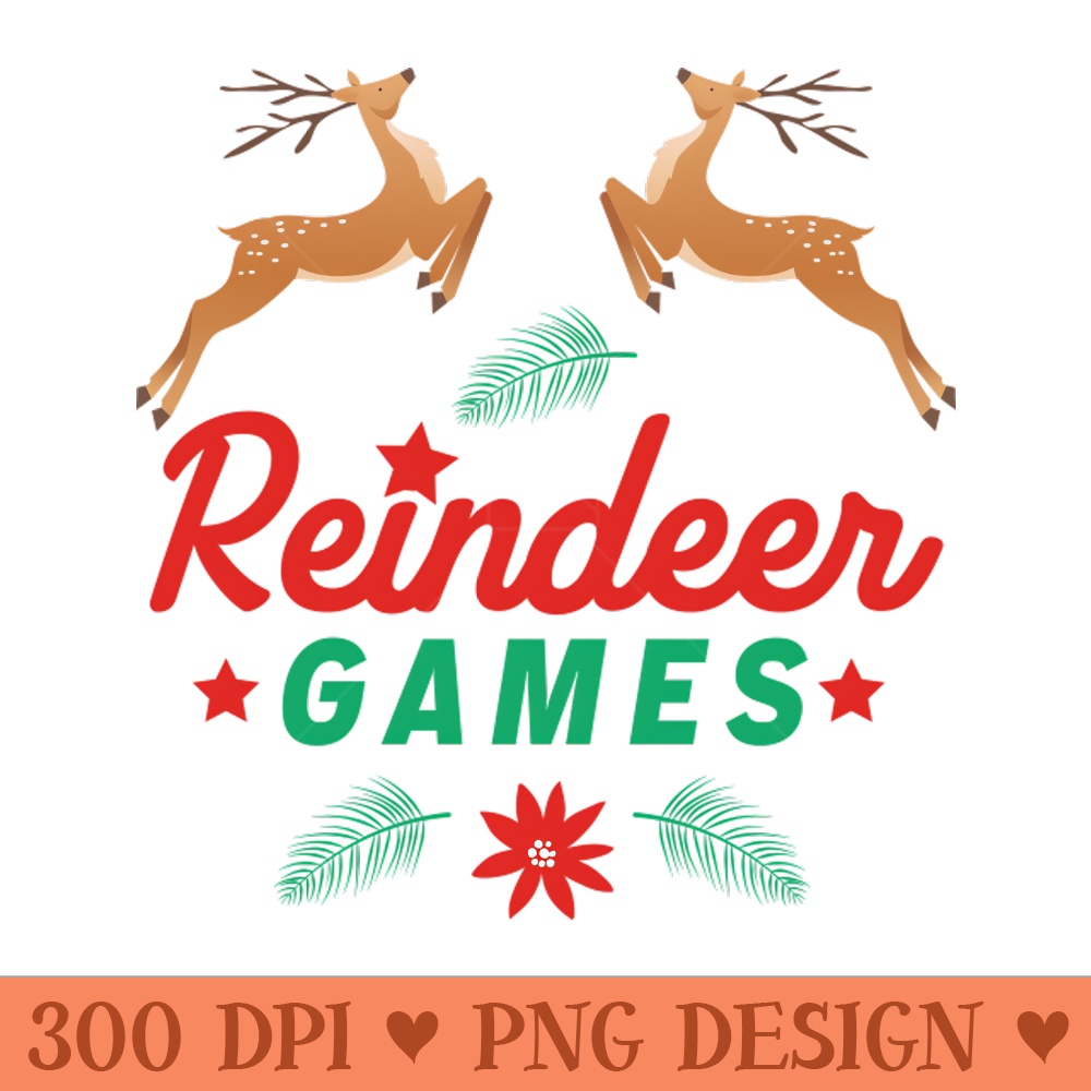 Reindeer Games - PNG Graphics - Good Value