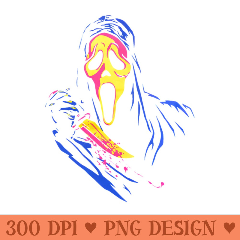 the scream full color - Download PNG Graphics - Unique