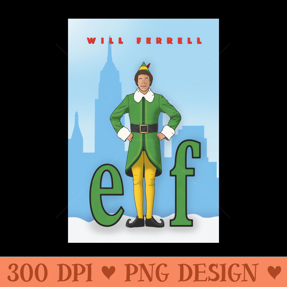 Elf Christmas Movie (2003) Will Ferrell Zooey Deschanel Jon Favreau - PNG Download Collection - Latest Updates
