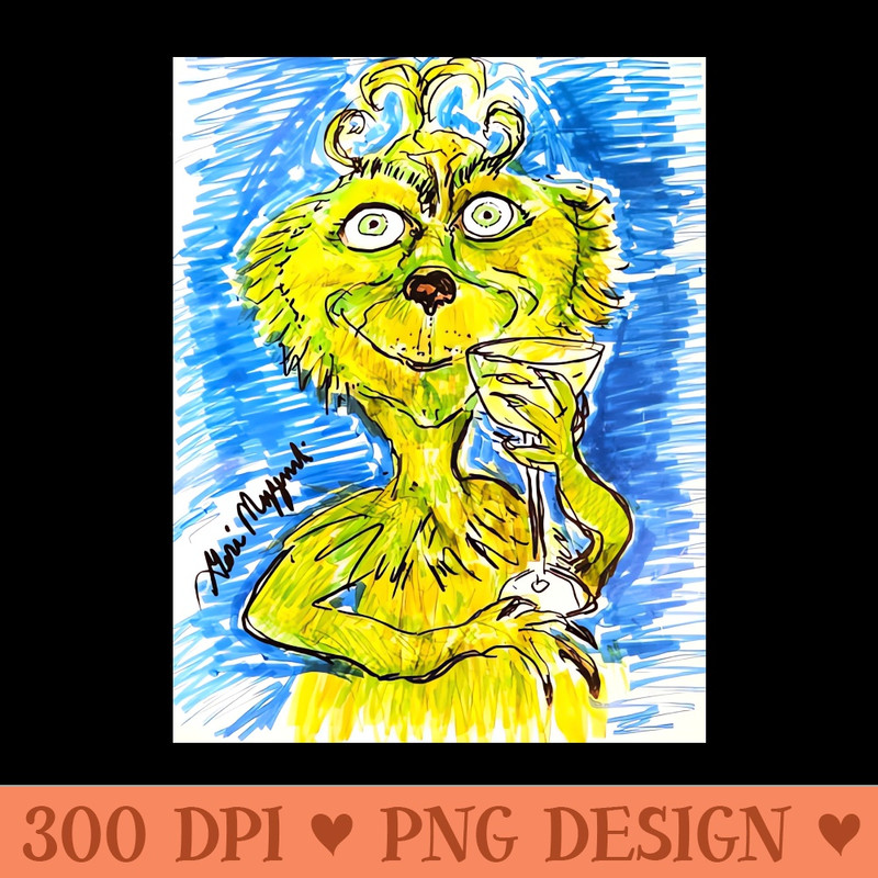 The Grinch Movie - Digital PNG Art - Popularity