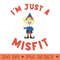 Just a Misfit - PNG Clipart - Customer Support