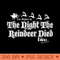 The Night The Reindeer Died - PNG Download - Good Value