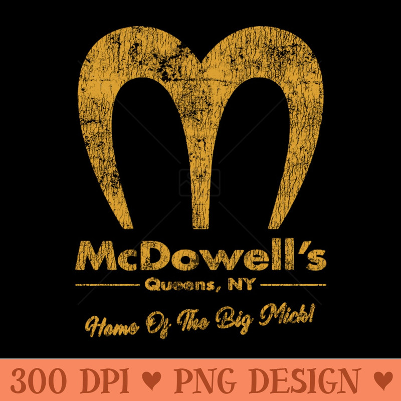McDowell's Vintage - Digital PNG Art - Good Value