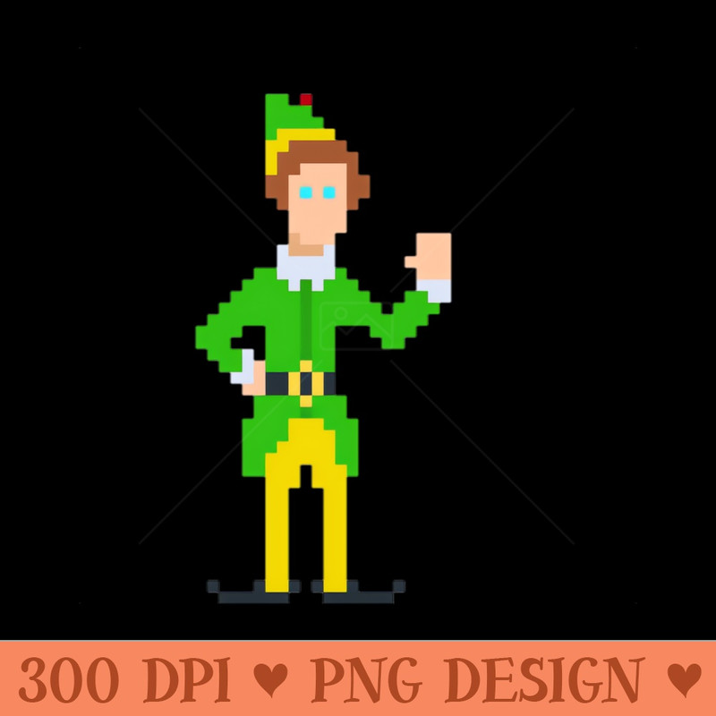 Elf - Digital PNG Art - Customer Support
