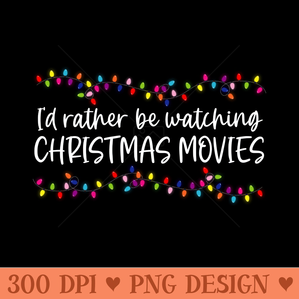 Christmas Movie Lights - PNG Clipart - Convenience