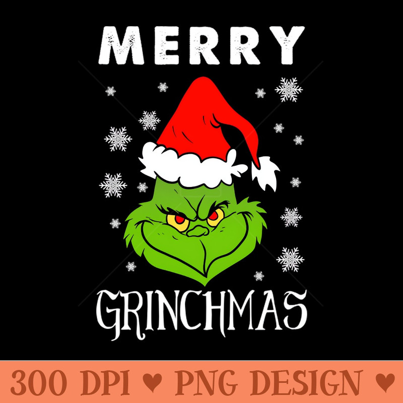 Merry grinchmas - PNG Download - Good Value
