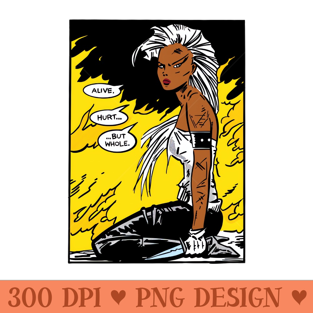 Alive. Hurt...But Whole - PNG Artwork - Variety