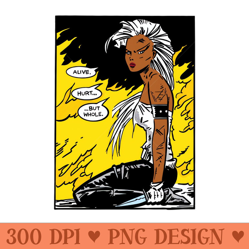 Alive. Hurt...But Whole - PNG Artwork - Variety