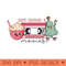 Hot Cocoa and Christmas movies - PNG Downloadable Art - Variety