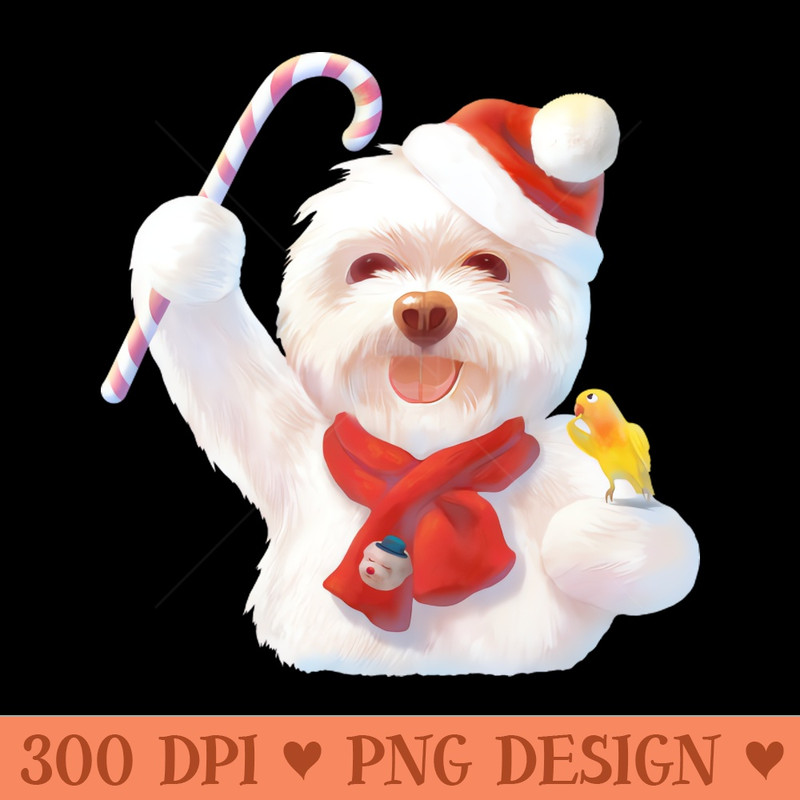 Christmas Dog in Santa Hat - Premium PNG Downloads - Flexibility