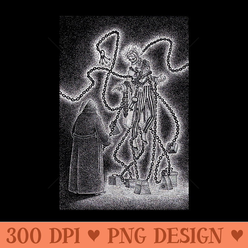 Marley's Ghost - PNG Downloadable Art - Flexibility