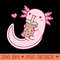 Cute Axolotl Loves Bubble Tea - Digital PNG Graphics - Popularity