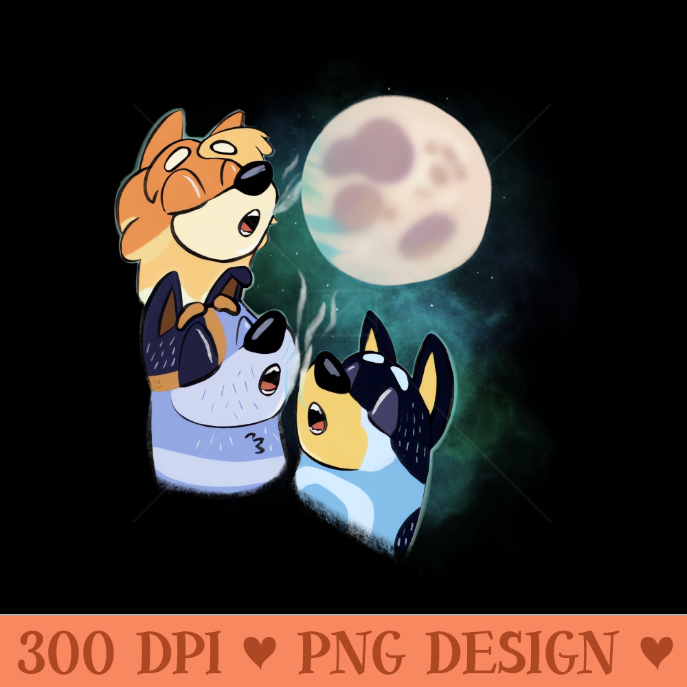 Three Heeler Moon - Sublimation PNG Designs - Latest Updates