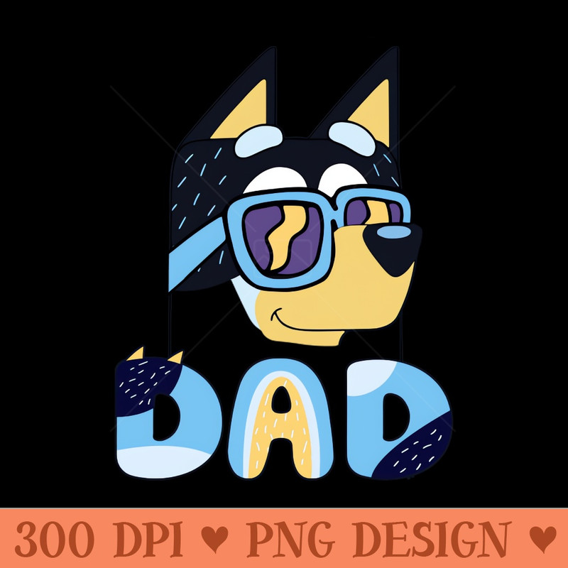 punky dad - Digital PNG Graphics - Variety