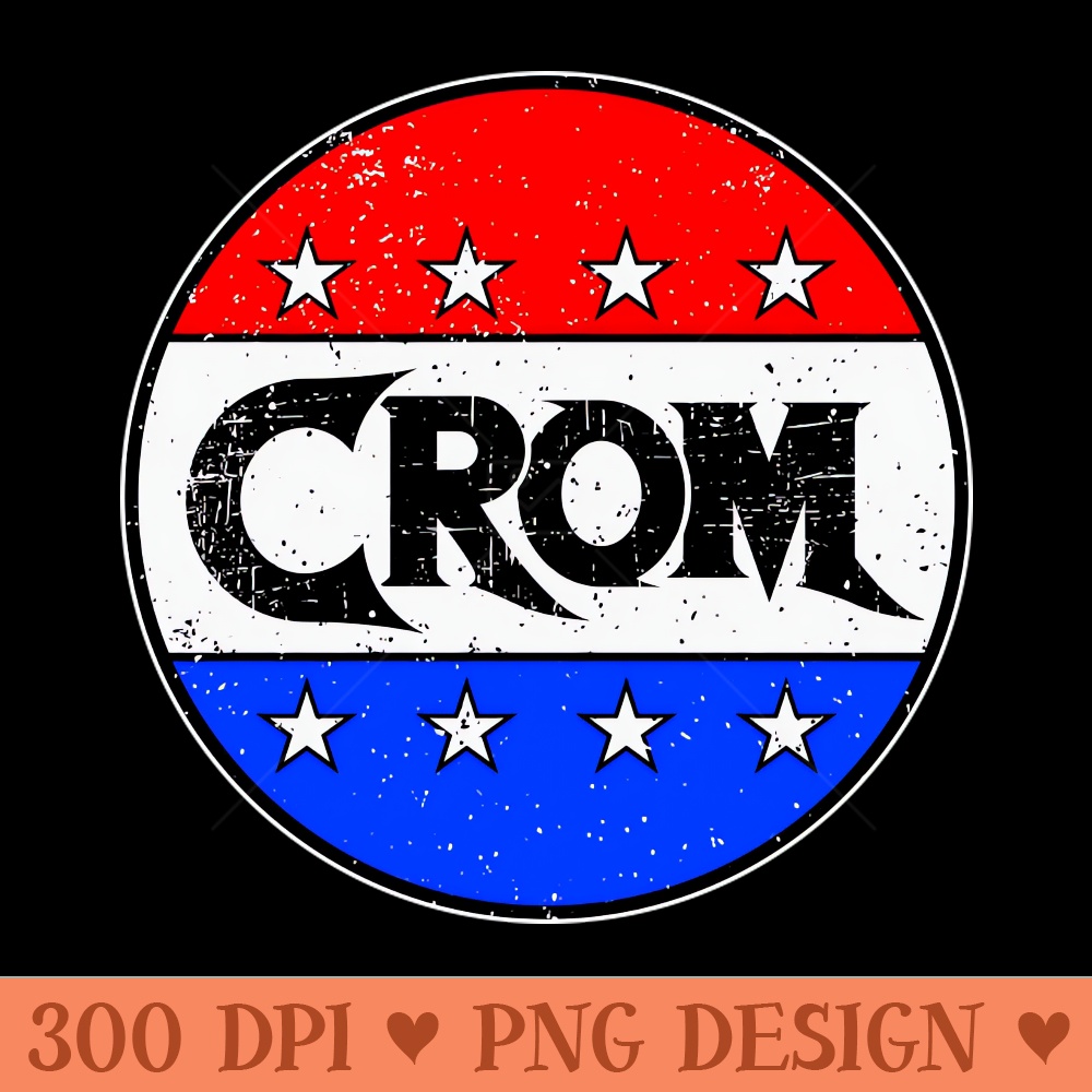 Crom, USA Presidential Election - Digital PNG Download - Convenience