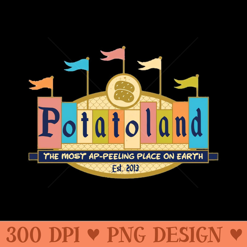 Potatoland - Download PNG Graphics - Popularity