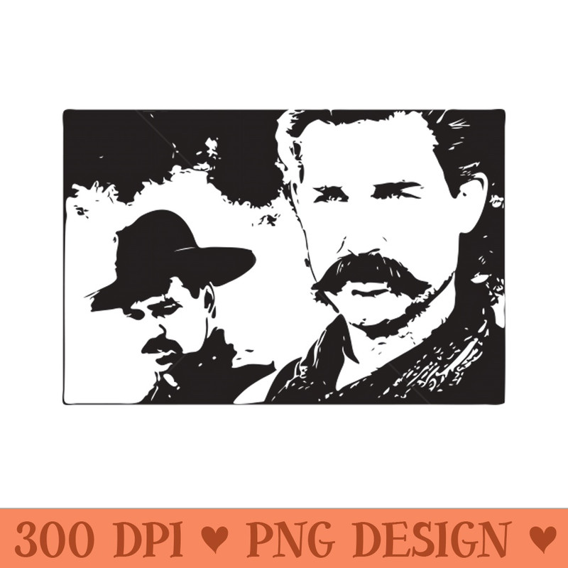 Tombstone Heroes - Movies - Doc Holiday - 90s - Westerns - USA - PNG Design Downloads - Popularity
