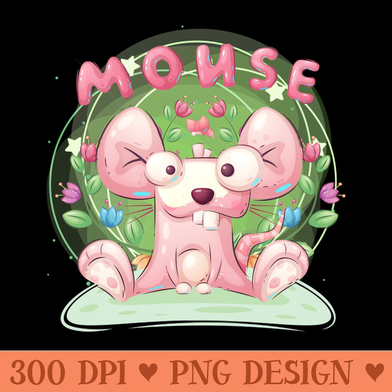 Sweet Baby Mouse - PNG Download - Customer Support