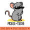 Mousetache Cute Mouse Pun - Sublimation PNG - Good Value