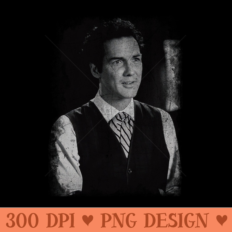 Norm Macdonald - Vintage Distressed - High-Quality PNG Download - Unique