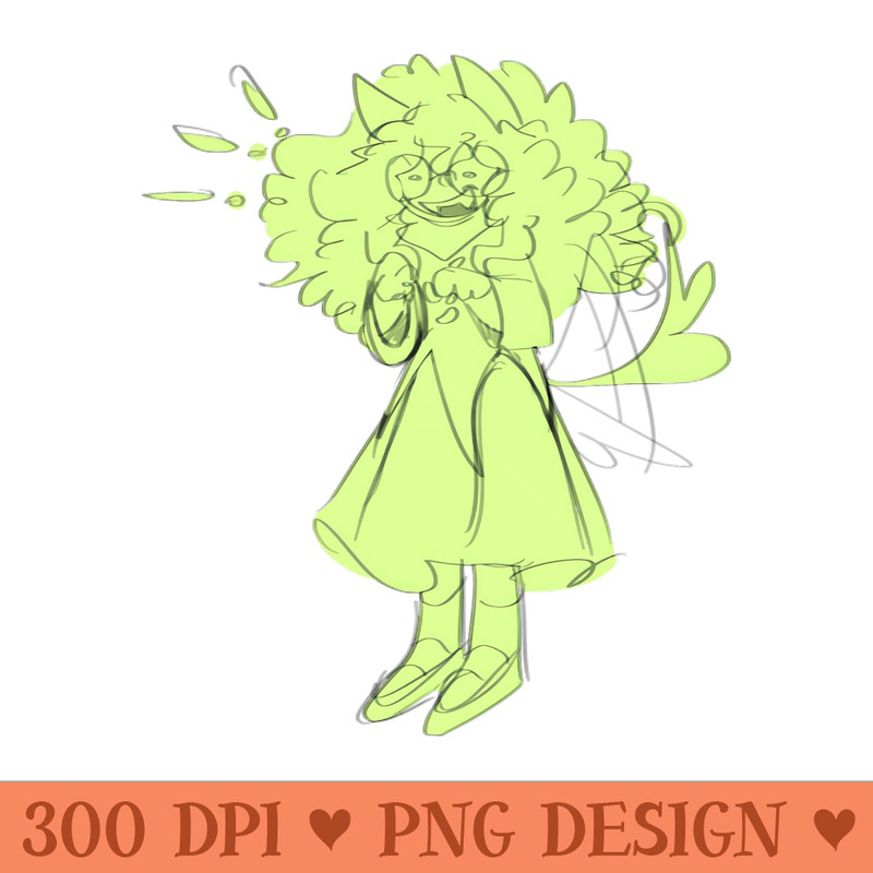 EXCITED JADE HARLEY - Digital PNG Art - Professional Design