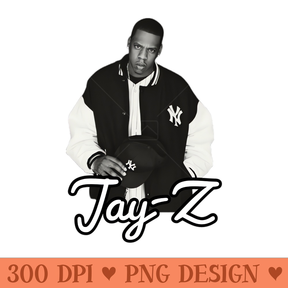 Retro Jay-Z - Digital PNG Download - Popularity