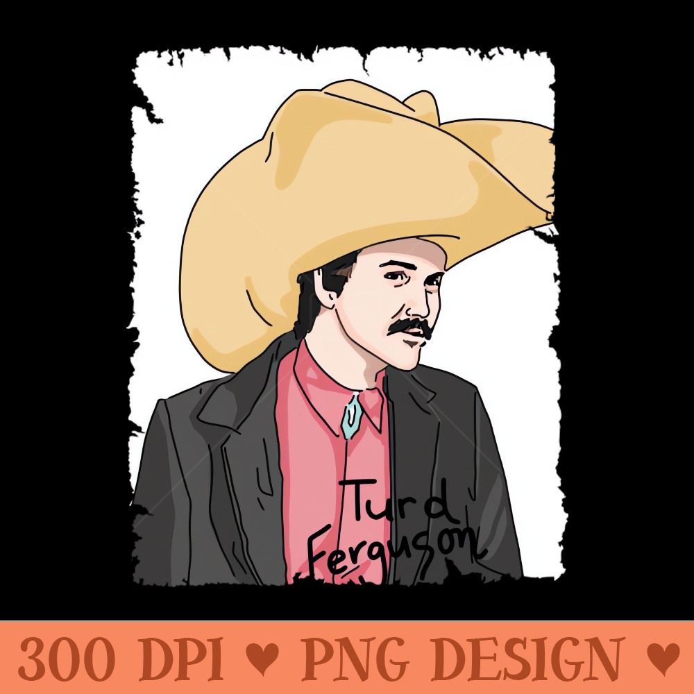 Turd Ferguson Retro SNL Celebrity Jeopardy - Digital PNG Download - High Quality 300 DPI