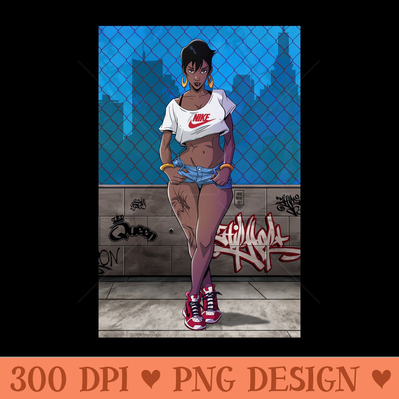 B-Girl - High-Quality PNG Download - Unique