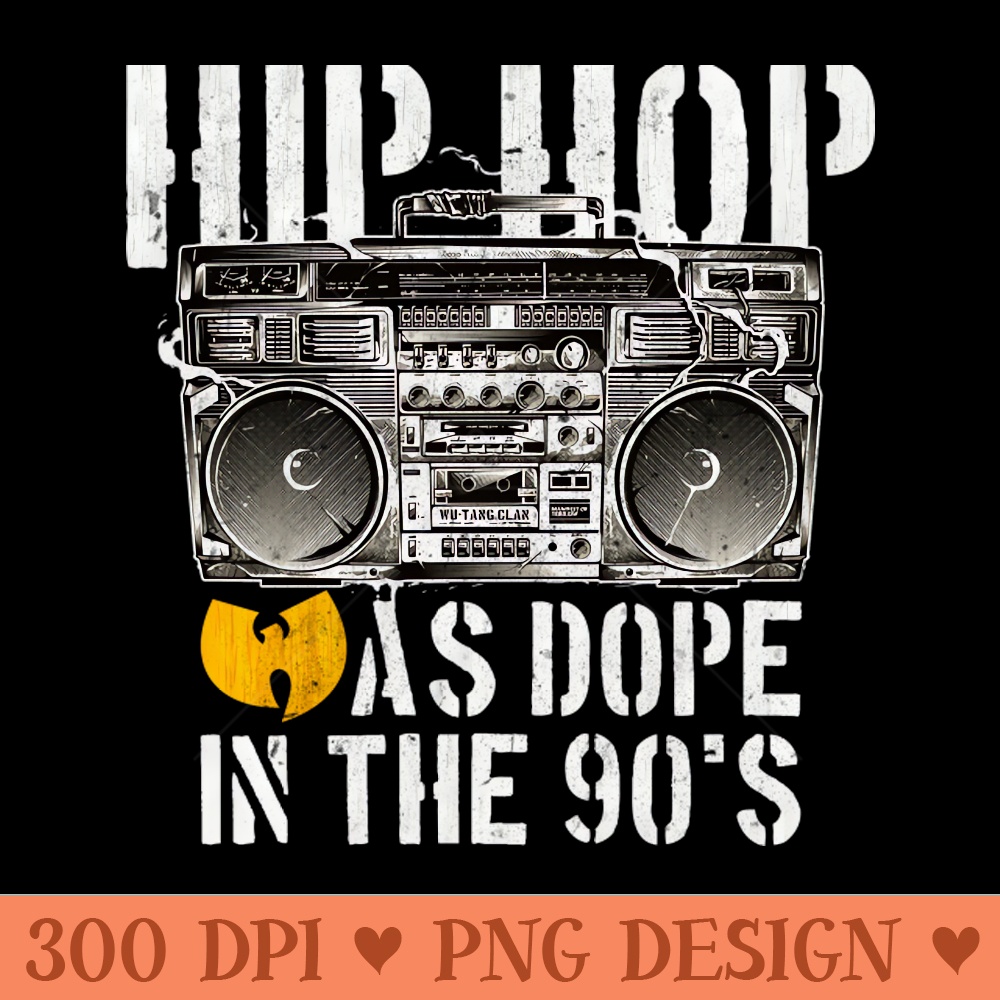 Hip Hope Was Dop In The 90's - PNG Illustrations - Latest Updates