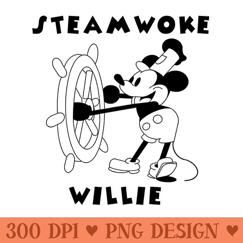 Steamwoke Willie - Sublimation PNG - Convenience