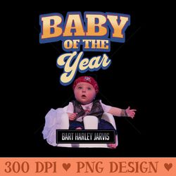 baby of the year bart harley jarvis - high-quality png download