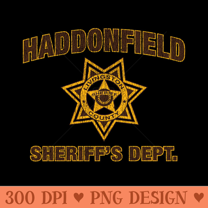 Haddonfield Sheriff's Department - Download PNG Graphics - Unique