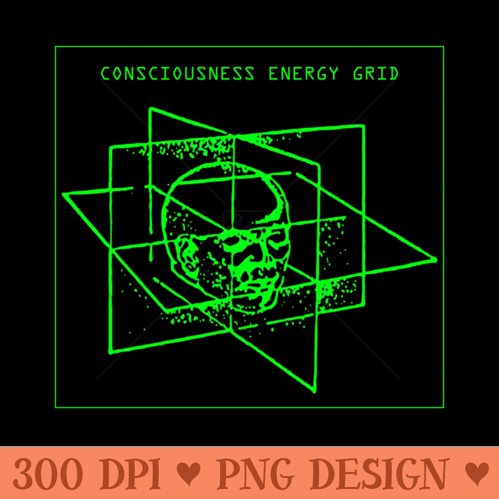 Consciousness Energy Grid - PNG Printables - Variety