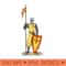 Medieval Knight Early 13th Century - Transparent PNG - Variety