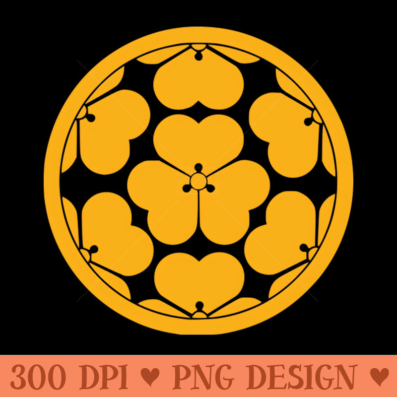 Chosokabe Clan kamon - PNG Downloadable Resources - Unique