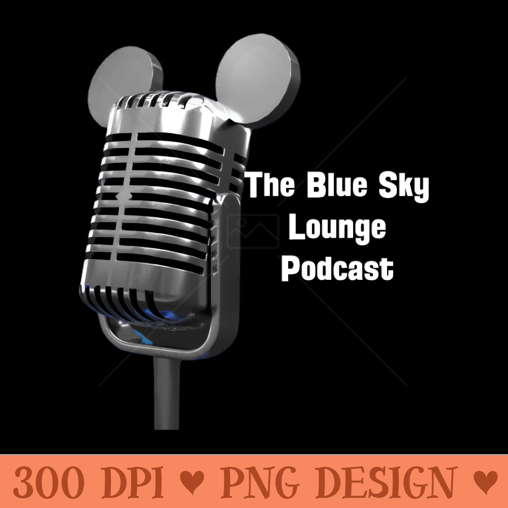 The Blue Sky Lounge Logo 2.0 - Digital PNG Graphics - High Quality 300 DPI