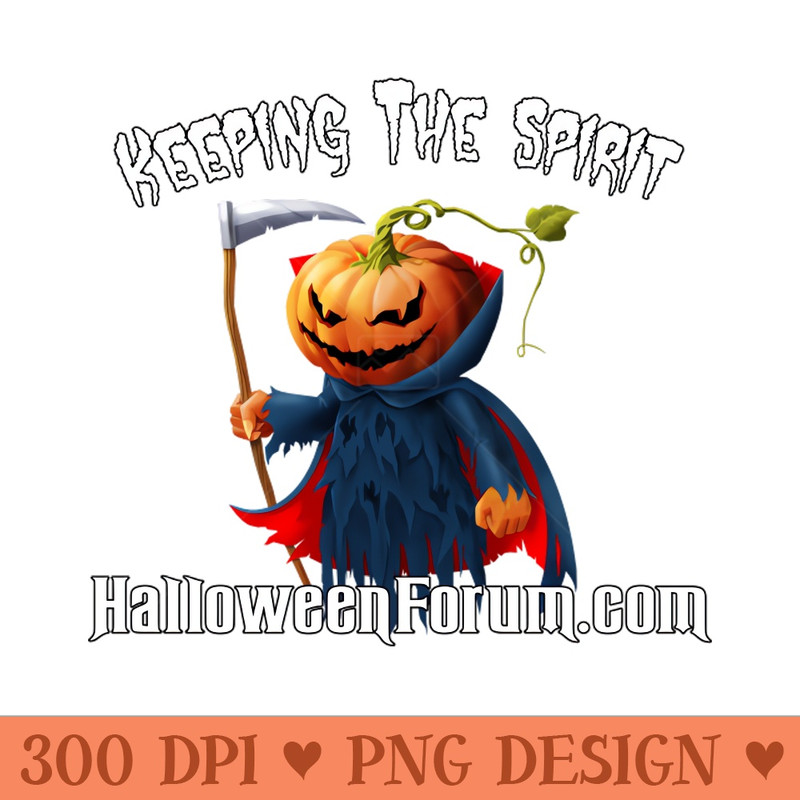 Keeping The Spirit Halloween Forum - PNG Designs - Variety