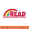 Retro Reading Rainbow Read Parody Teacher, - Download PNG Graphics - Customer Support