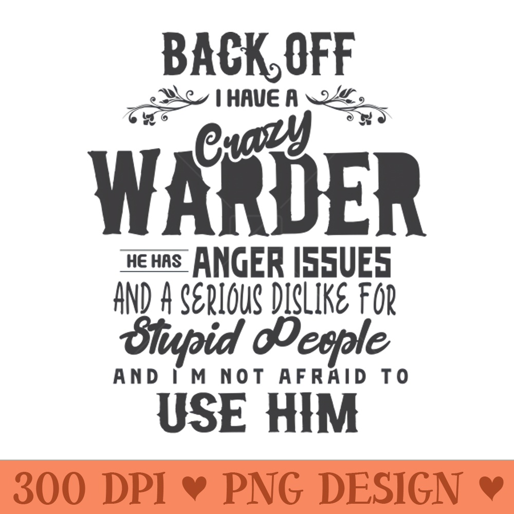 Crazy Warder (Dark) - High Quality PNG - Popularity