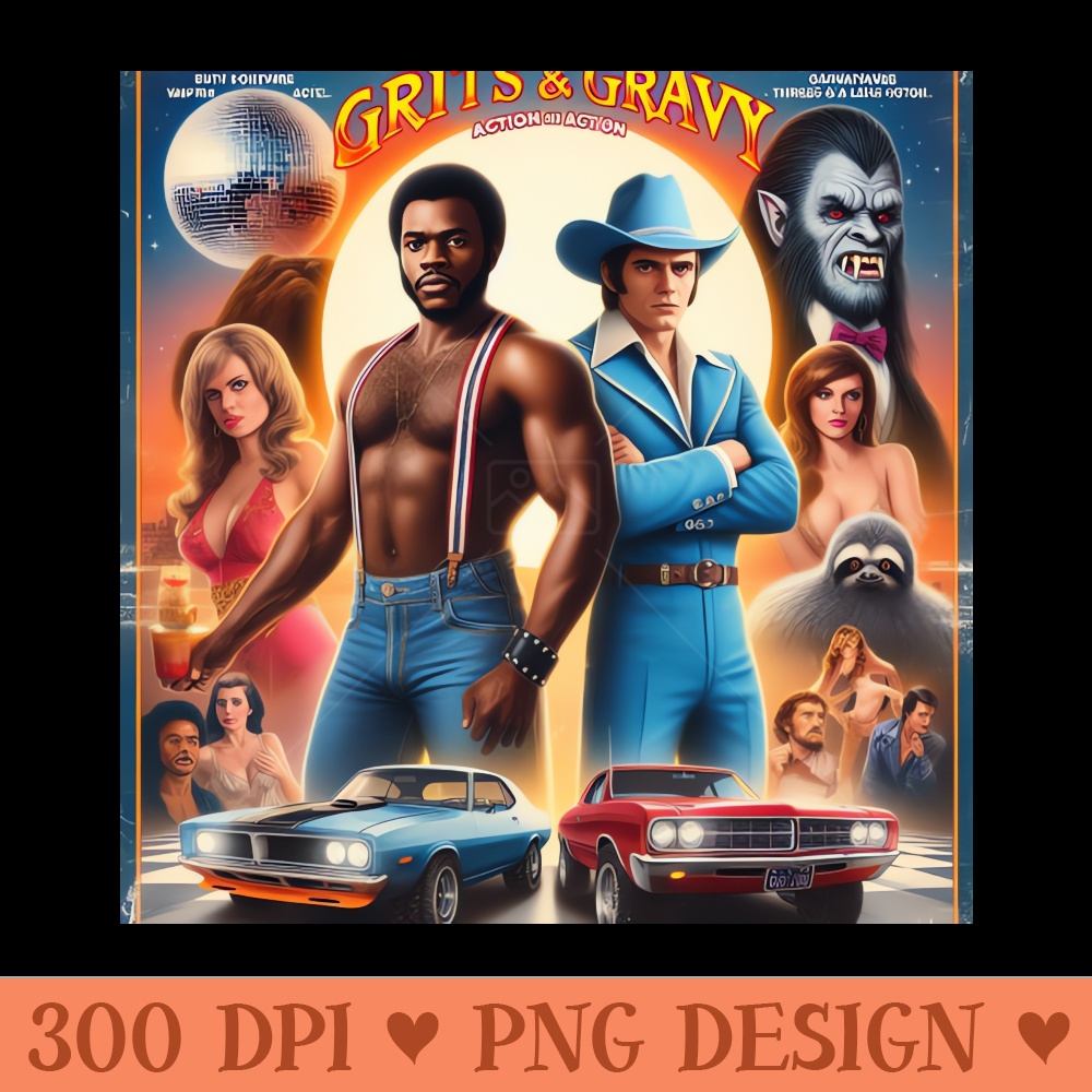 Grits and Gravy Movie Poster - PNG Clipart - Convenience