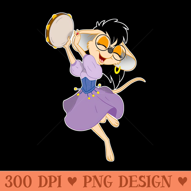 Valentina Mouse - Sublimation PNG Designs - Unique