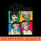 Bea Arthur Comics Black - PNG Downloadable Art - Convenience
