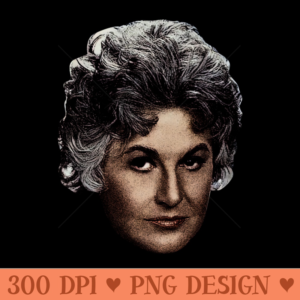 Bea Arthur Vintage - Digital PNG Download - Convenience