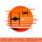 Tie Fighter Sunset - Transparent PNG - Convenience