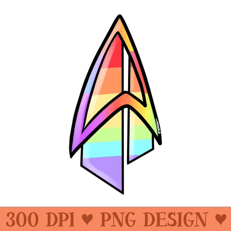 Trek Pride - Sublimation PNG Designs - Unique