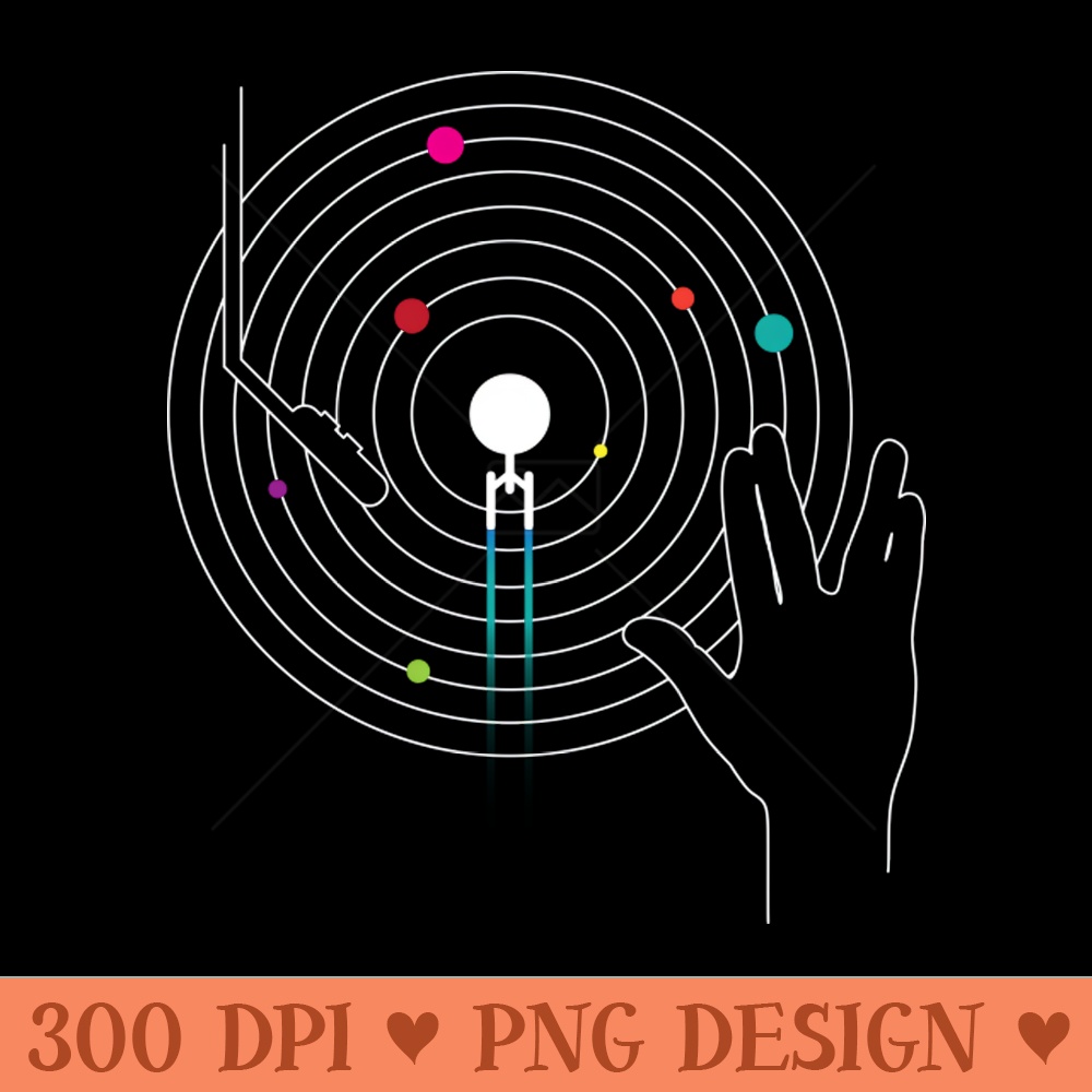 Star Trek Vinyl - PNG Downloadable Art - Popularity