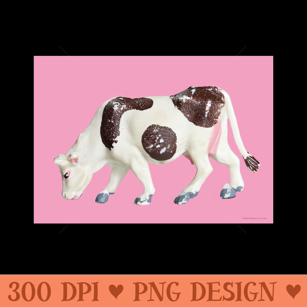 PLASTIC FANTASTIC Cow - PNG Download Collection - Professional Design