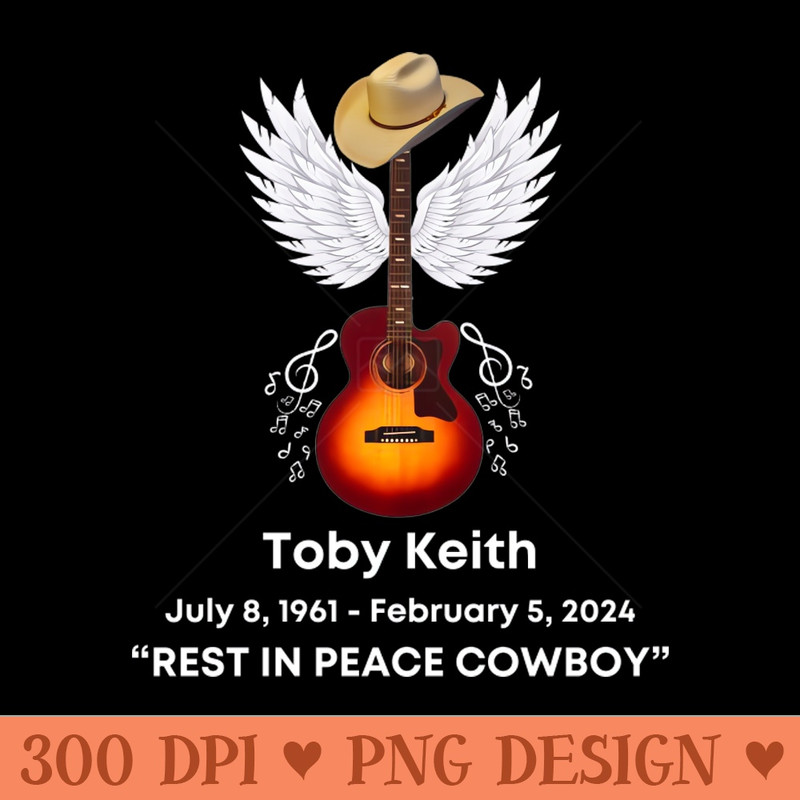 Toby Keith Rest In Peace Tribute Memorial - PNG Download Library - Customer Support