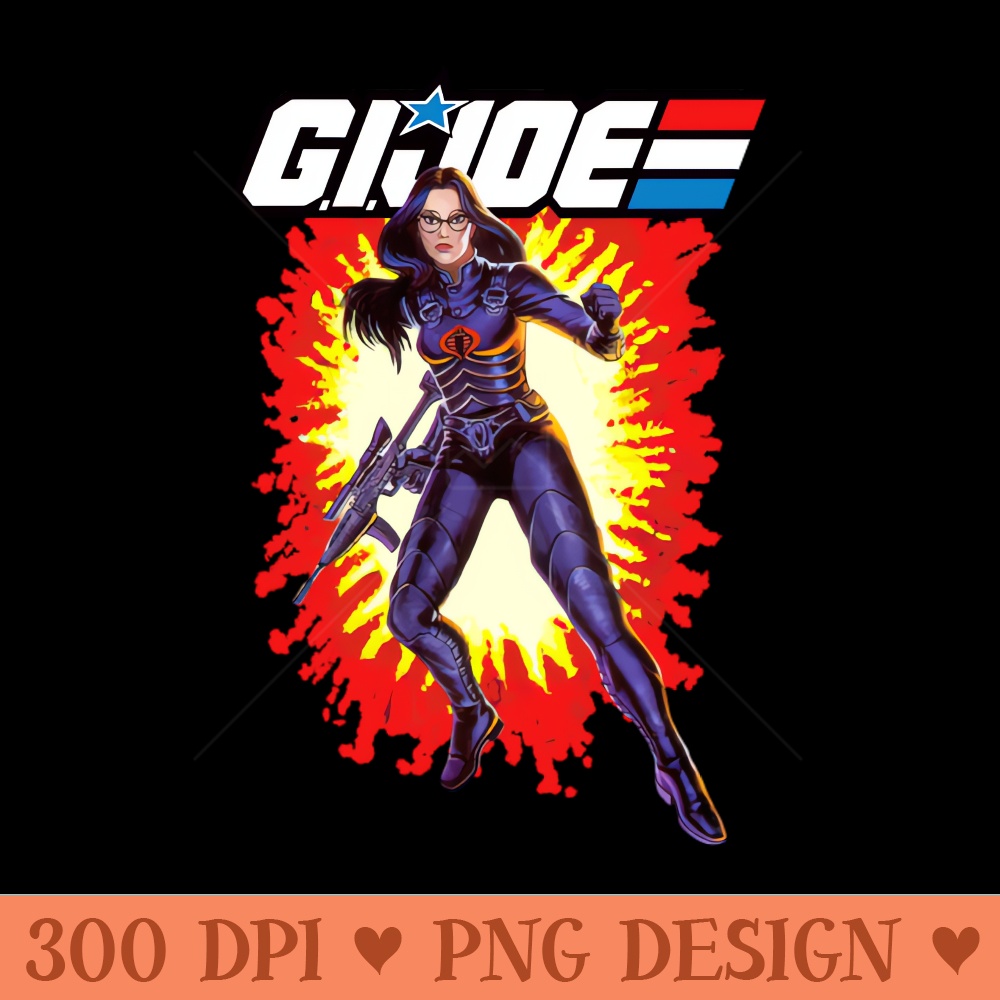 Baroness GI Joe toy art card - Transparent PNG - Customer Support
